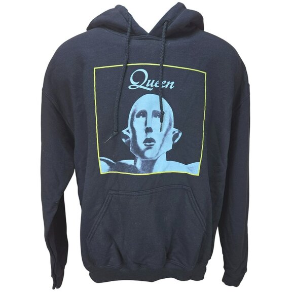 Queen Official Merch Hoodie With "We Will Rock You" Sleeve Graphic Medium - Picture 1 of 8